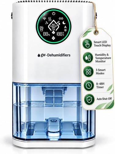 Dehumidifier 2000ml home - dehumidifier,