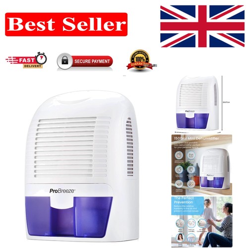 Compact 1500ml dehumidifier - compact,