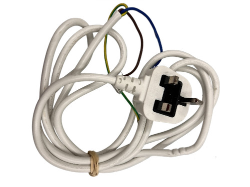 Genuine white power cable - power,