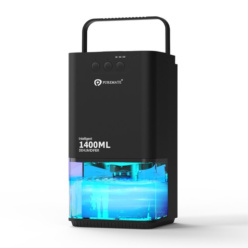 Dehumidifier 400ml mini - dehumidifier, 1​400ml